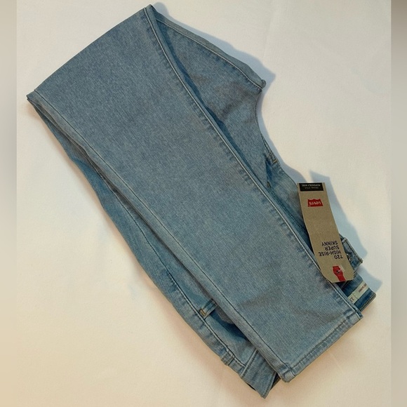 Levi’s 720 High-Rise Super Skinny - 16M - W33 L30 - Picture 5 of 11